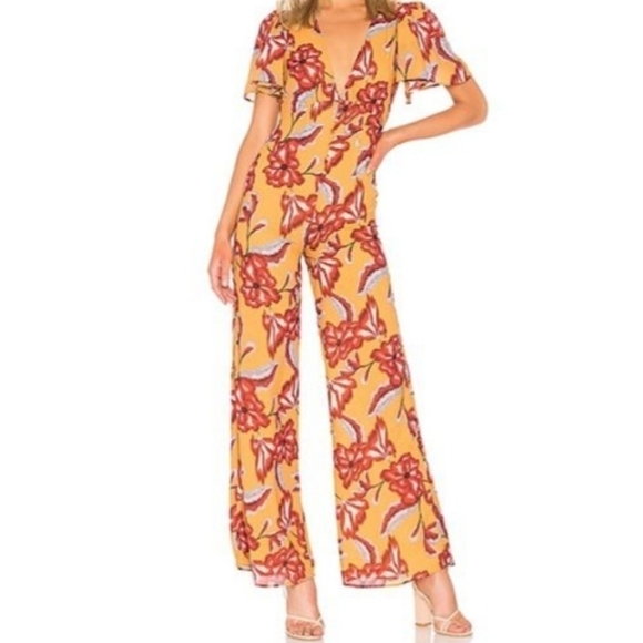 House of Harlow x Revolve Marcel Jumpsuit - Picture 1 of 5